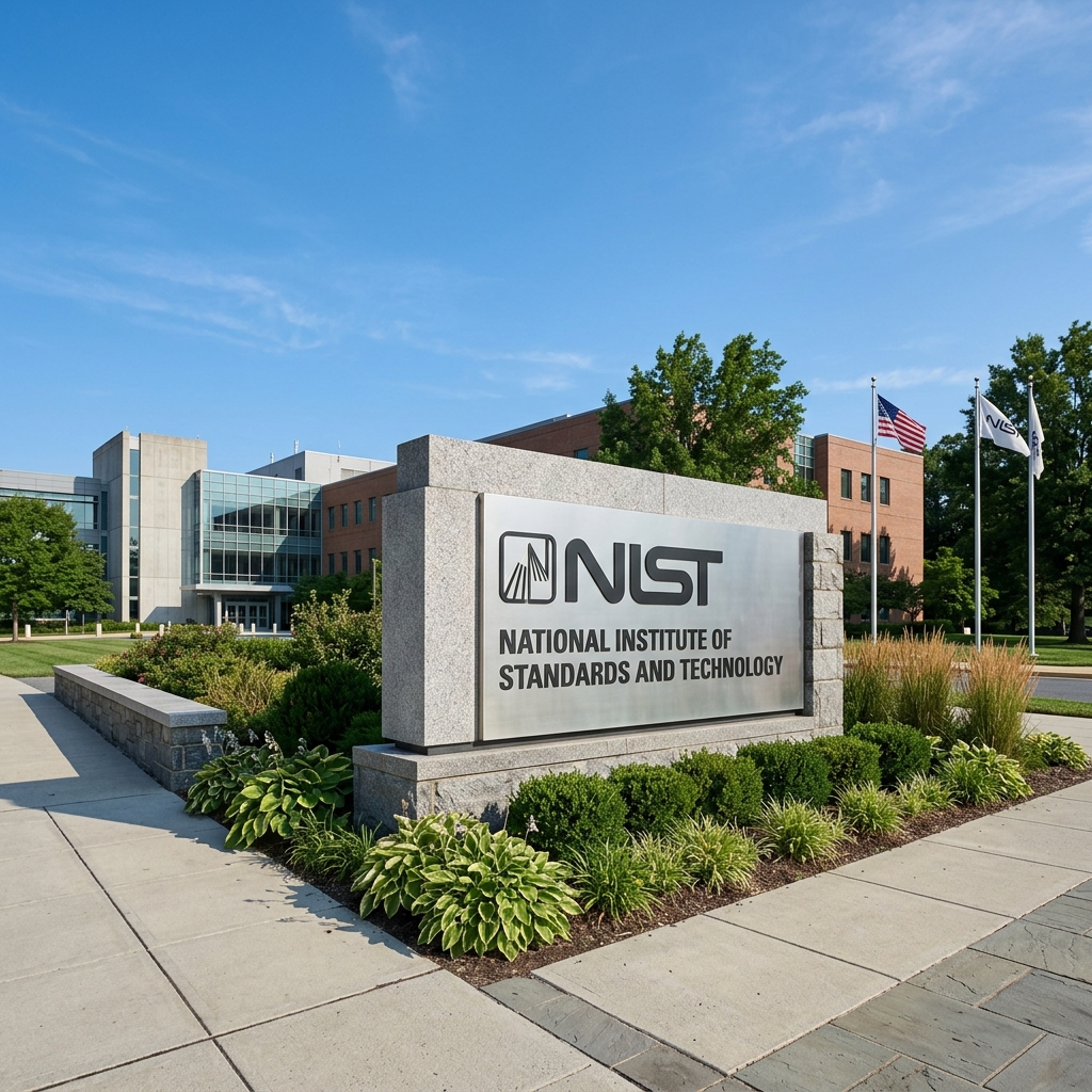 NIST headquarters sign